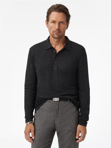 John Varvatos Jalen Polo - Black