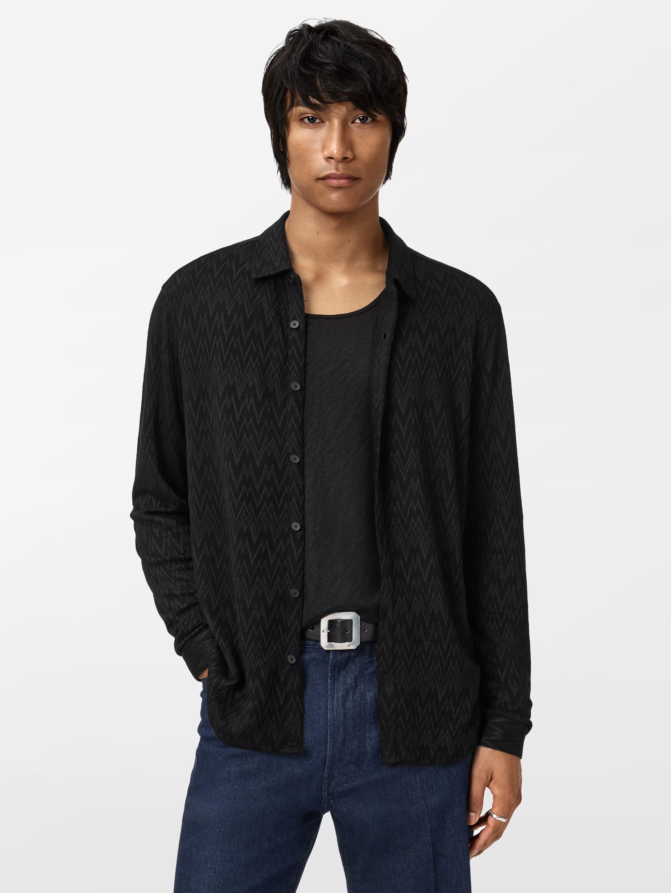 John Varvatos Redmond Shirt - Black