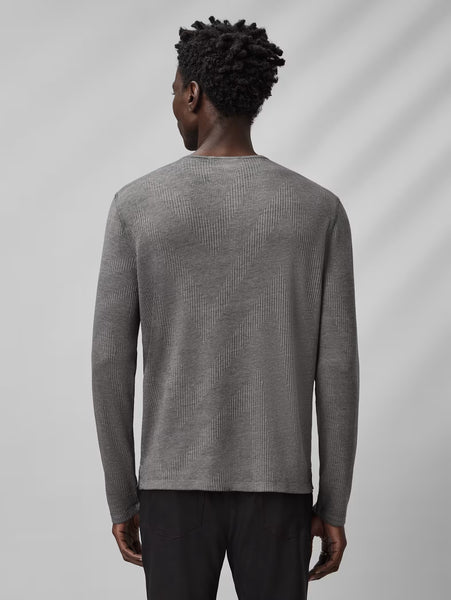 John Varvatos Klaus Henley - Flat Grey
