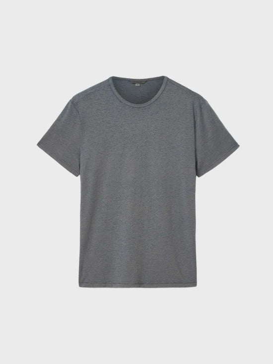 John Varvatos BALE SS Burnout Crew in Flagstone Grey