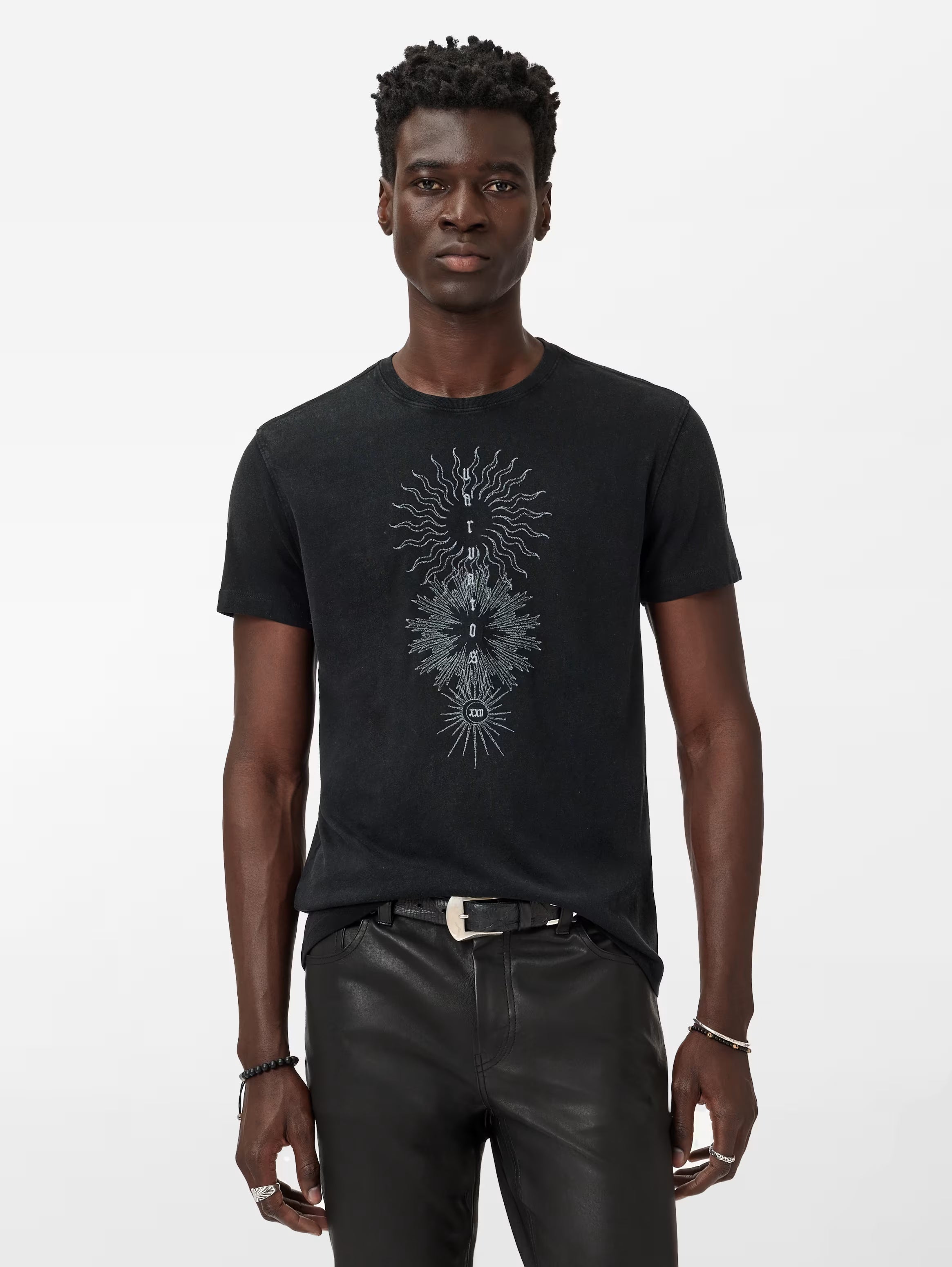 John Varvatos Varvatos Rays Tee - Black