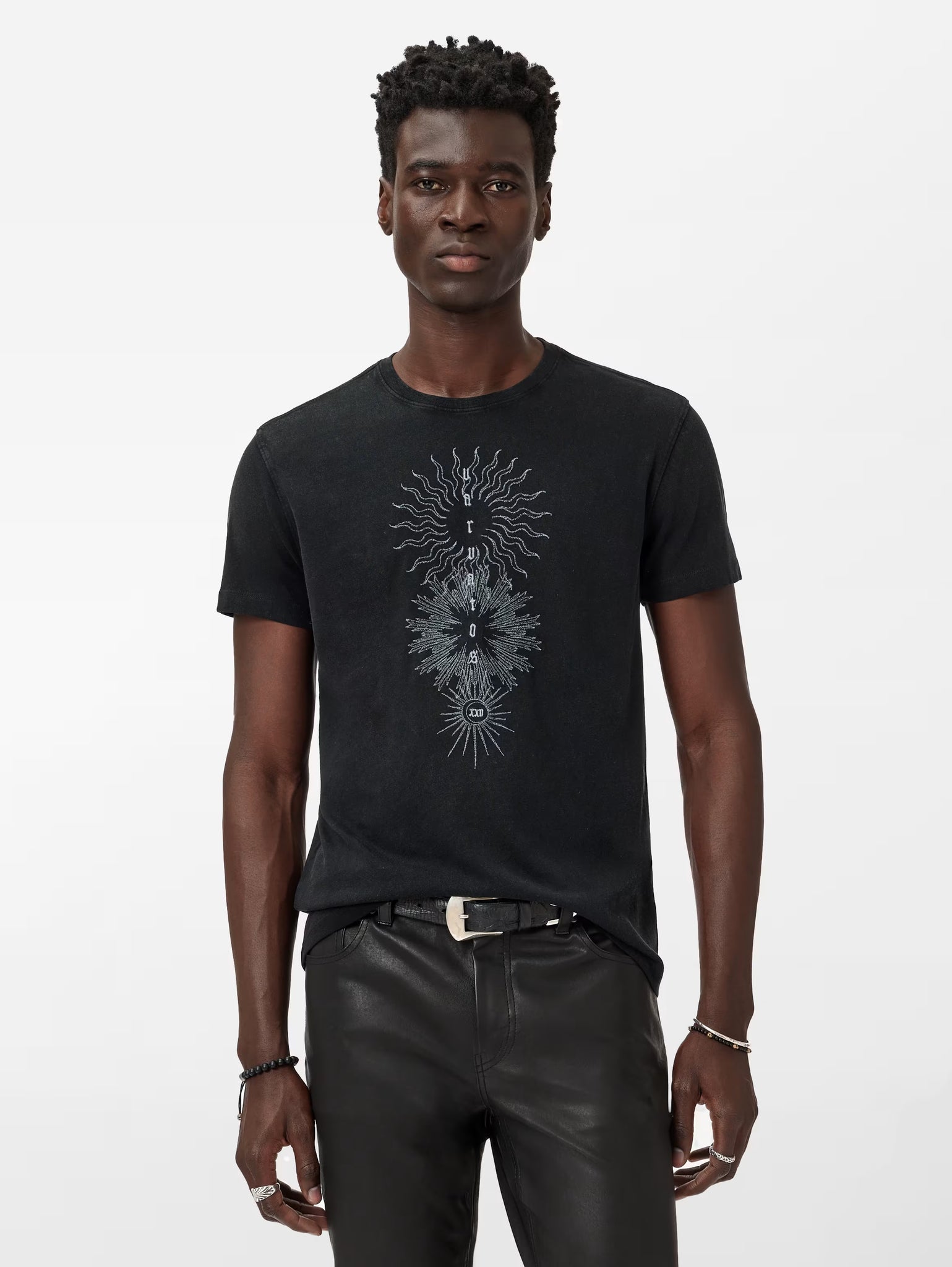 John Varvatos Varvatos Rays Tee - Black