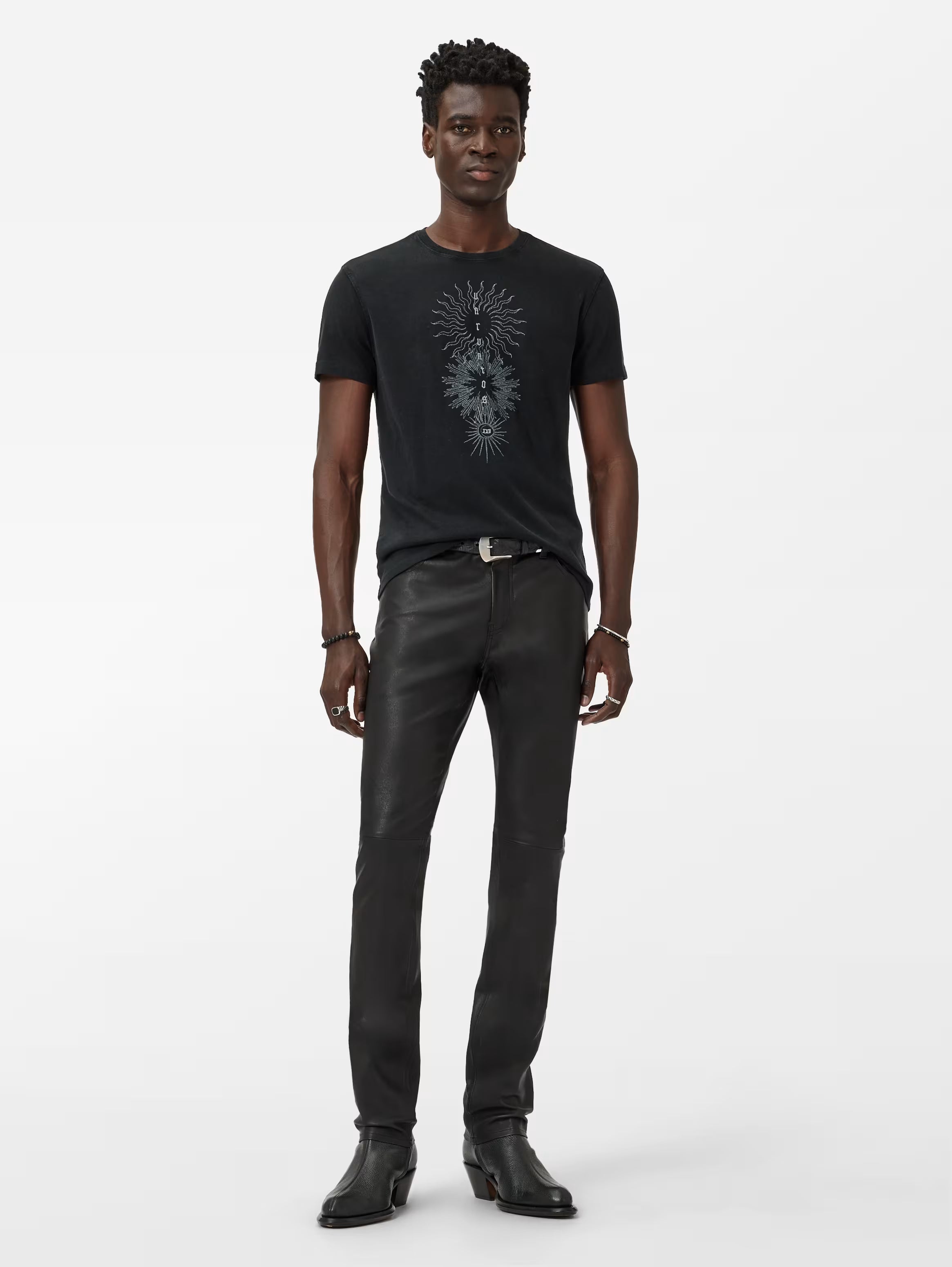 John Varvatos Varvatos Rays Tee - Black
