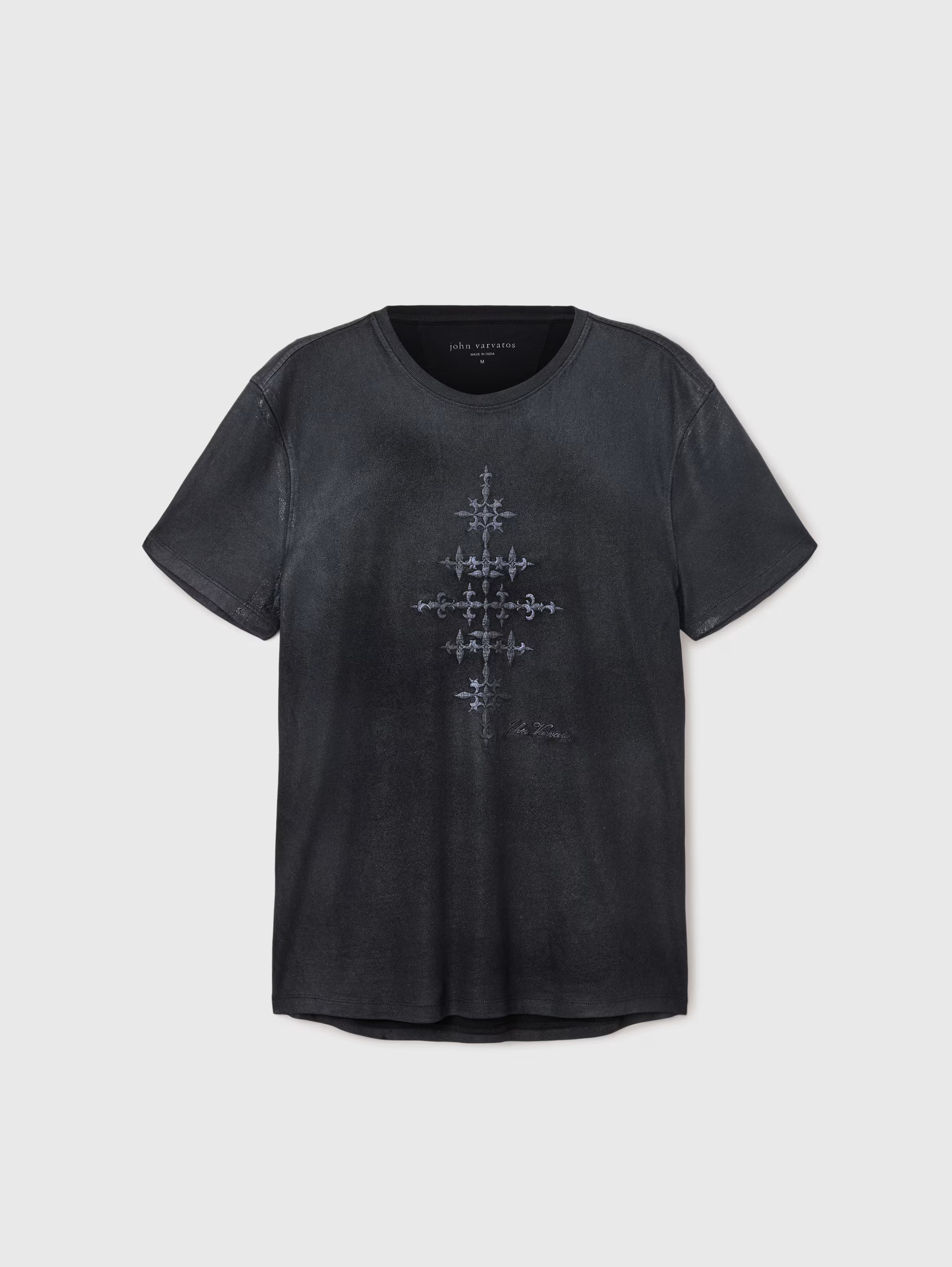 John Varvatos Wrought Iron Tee - Black