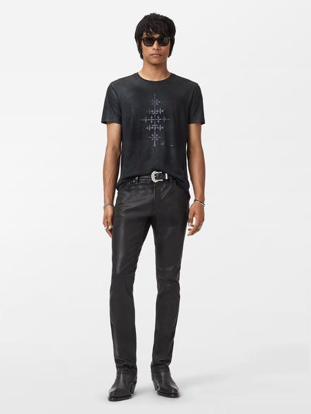 John Varvatos Wrought Iron Tee - Black