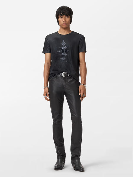 John Varvatos Wrought Iron Tee - Black