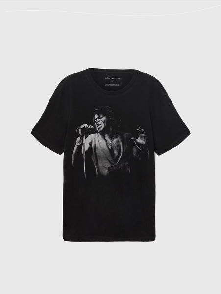 John Varvatos James Brown Tee - Black