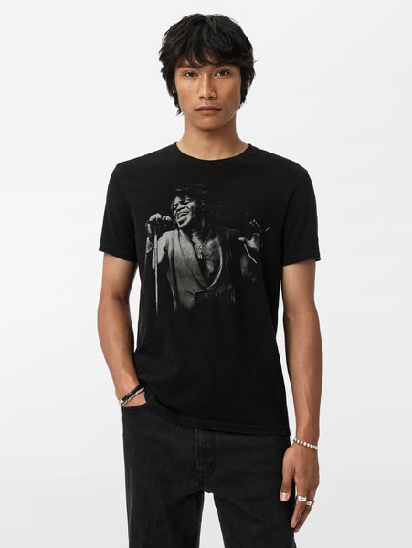 John Varvatos James Brown Tee - Black