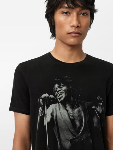 John Varvatos James Brown Tee - Black