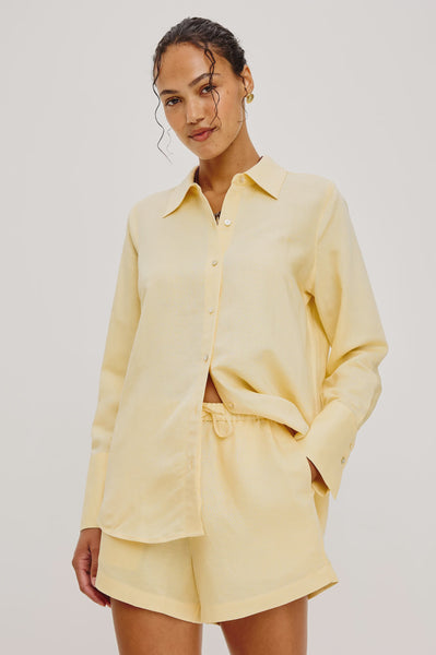 Rails Knox Linen Viscose Top in Sunshine