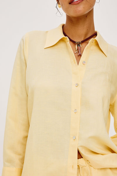 Rails Knox Linen Viscose Top in Sunshine