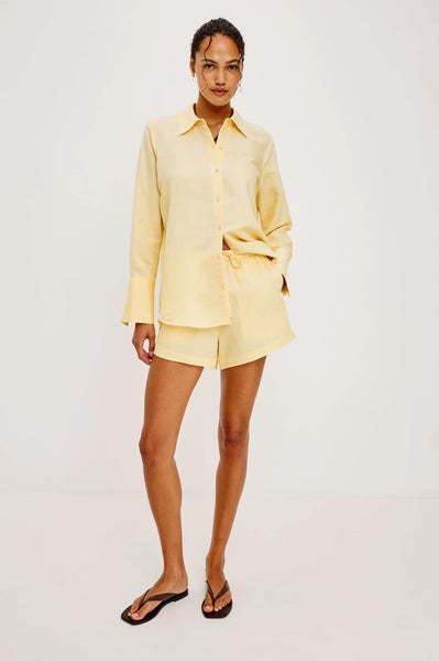 Rails Knox Linen Viscose Top in Sunshine