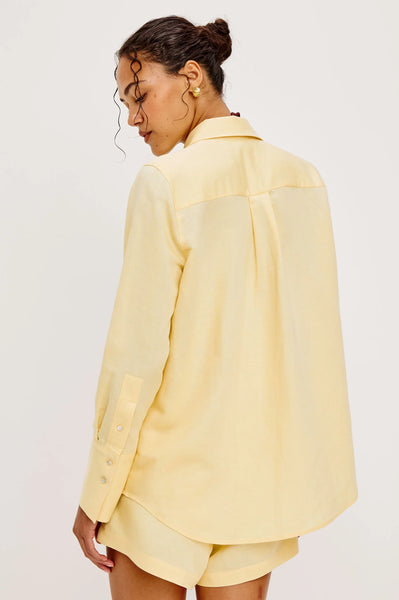 Rails Knox Linen Viscose Top in Sunshine