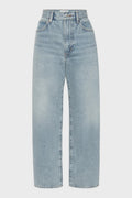 FRAME The Bow Crop Jean in Coastal