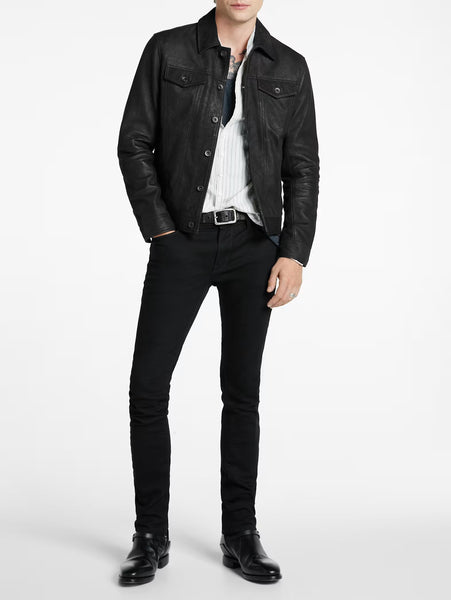 John Varvatos Andrew Trucker - Black