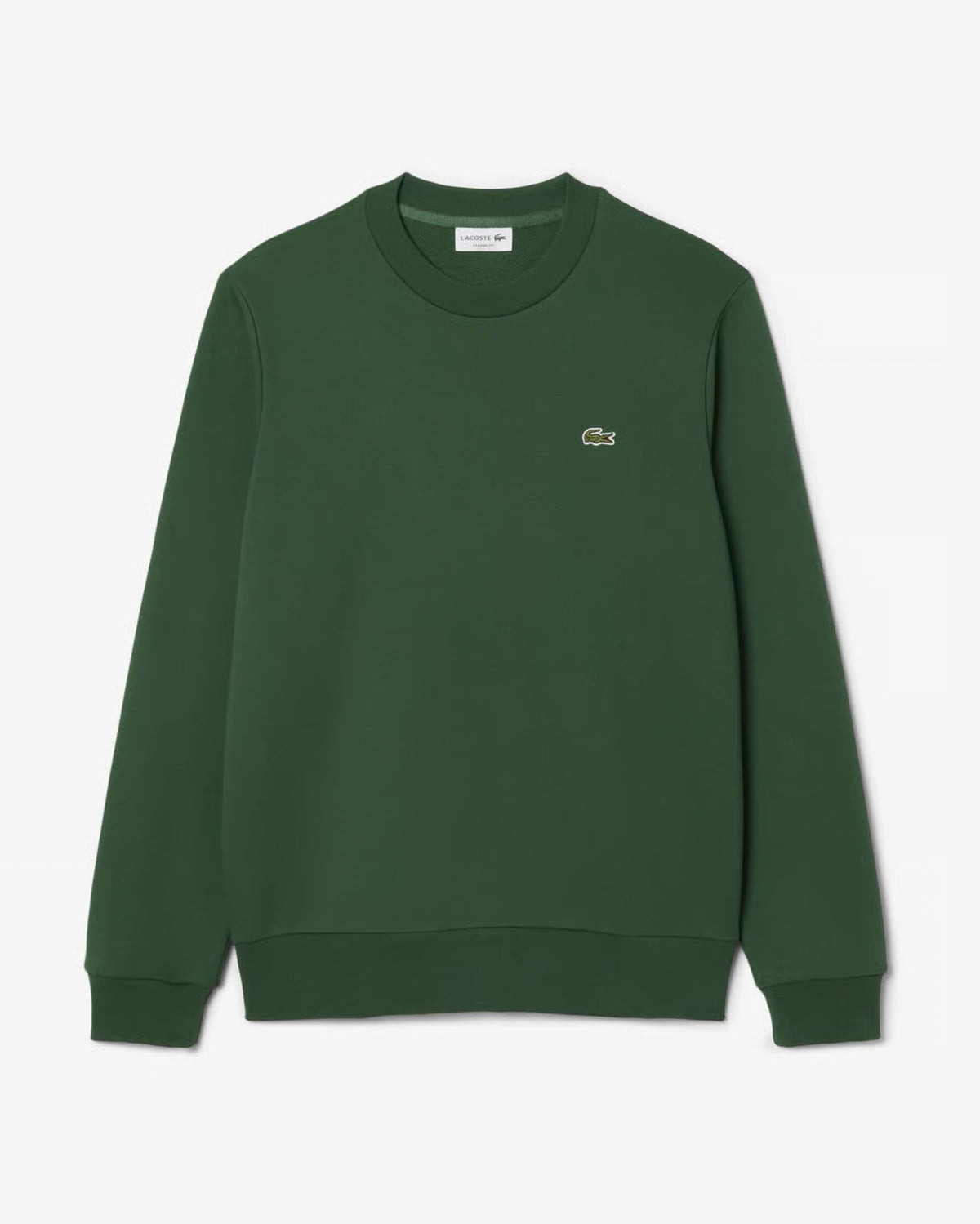 Lacoste Classic Fit Fleece Sweatshirt - Dark Green