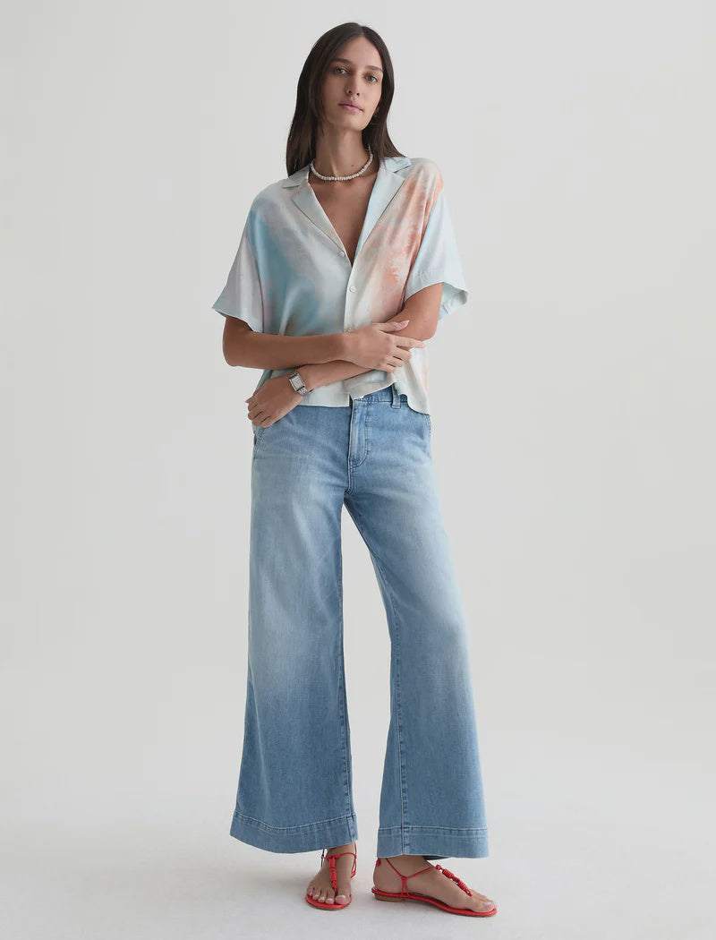 AG Stella Ankle Low Slung Palazzo in Flight