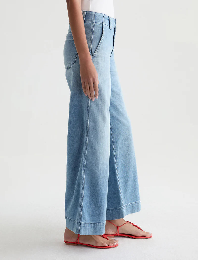 AG Stella Ankle Low Slung Palazzo in Flight
