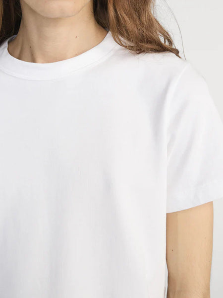 FRAME The Boxy Tee in White