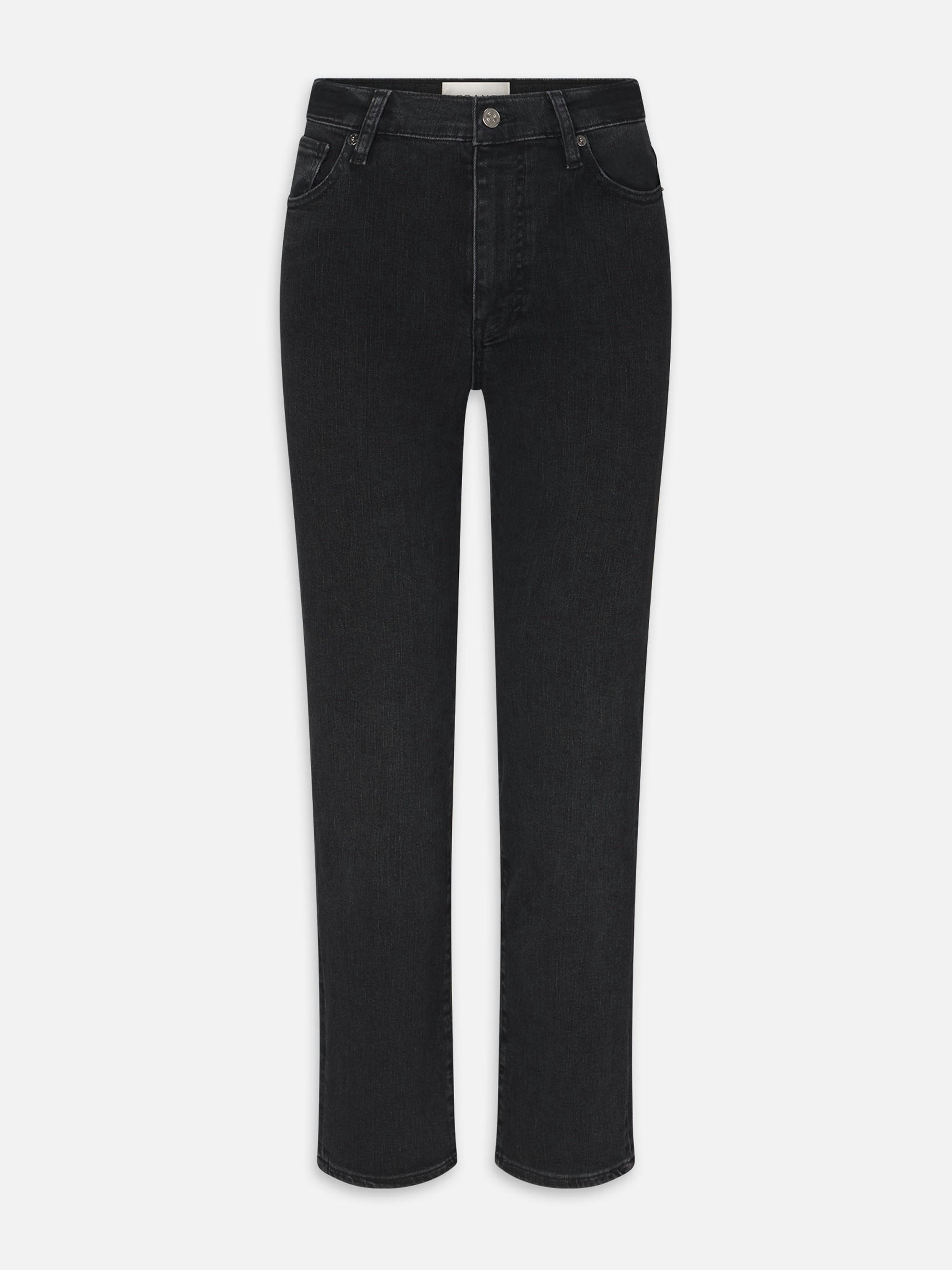 FRAME Le Sleek Straight jean in Meteor