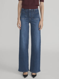 FRAME Le Slim Palazzo Modernist Pocket in Savior