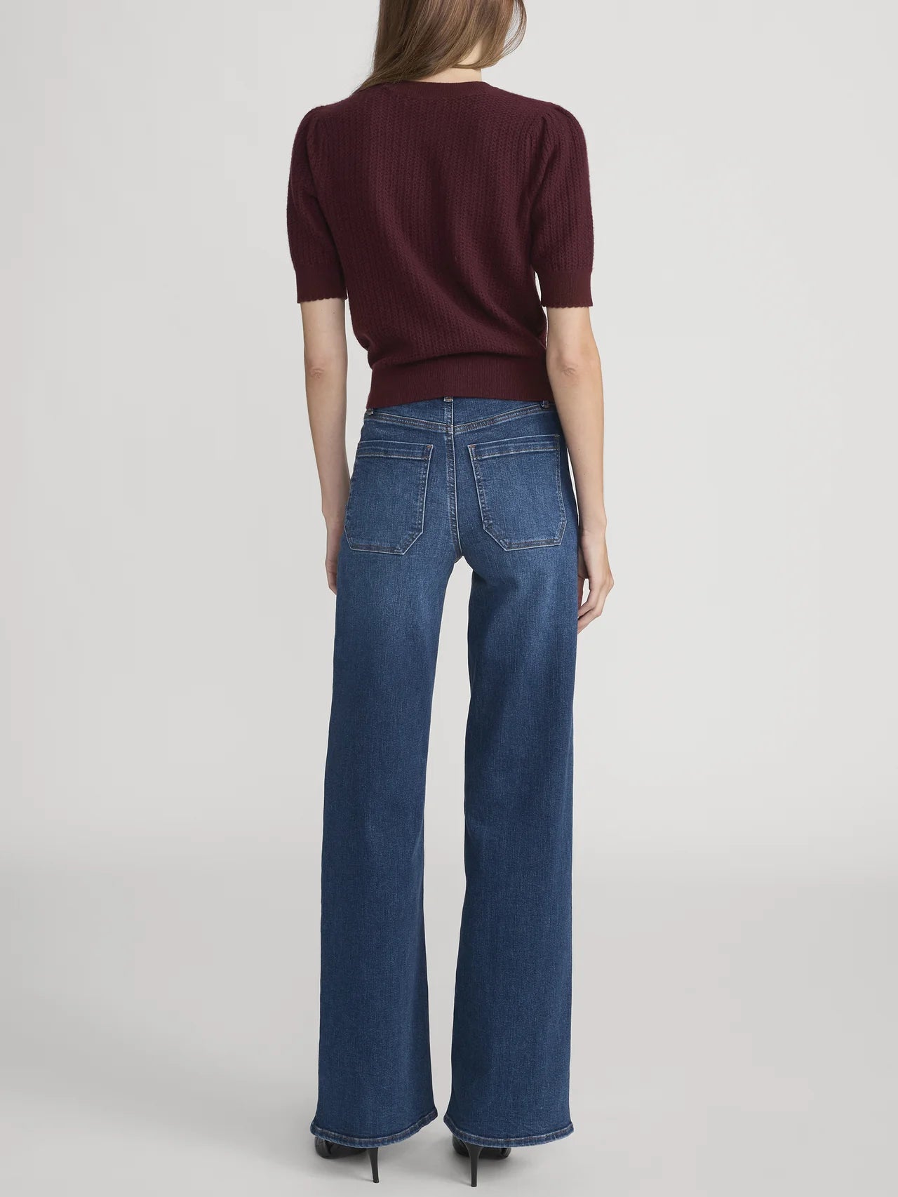 FRAME Le Slim Palazzo Modernist Pocket in Savior