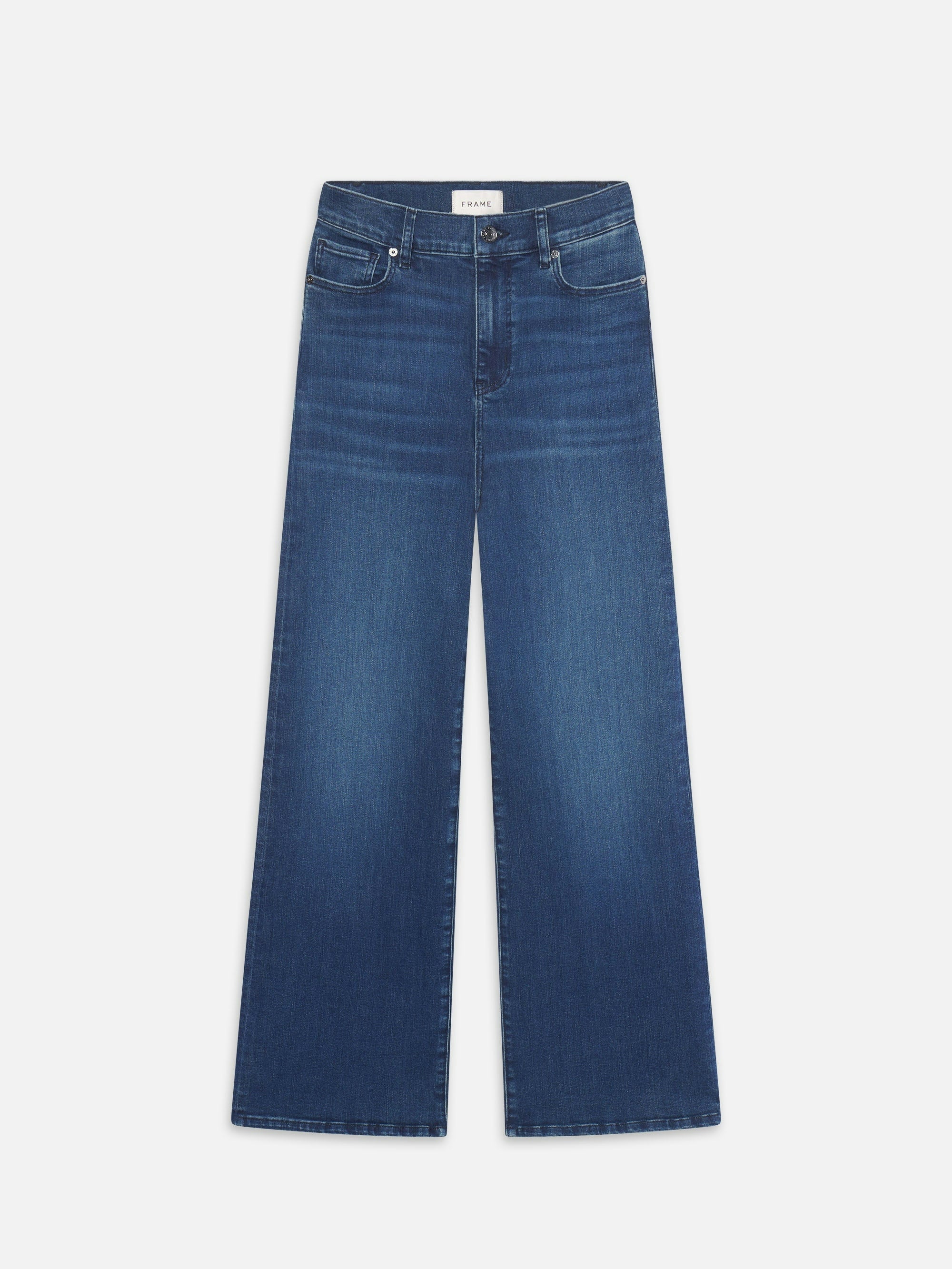 FRAME Le Slim Palazzo Long in Keepsake