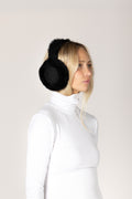 Lyla & Luxe Classic Fuzzy Earmuff in Black