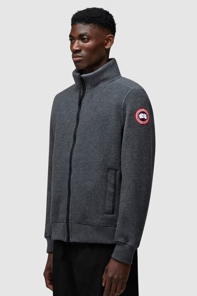 Canada Goose Men's Lawson Fleece Jacket Black Label - Quarry Grey