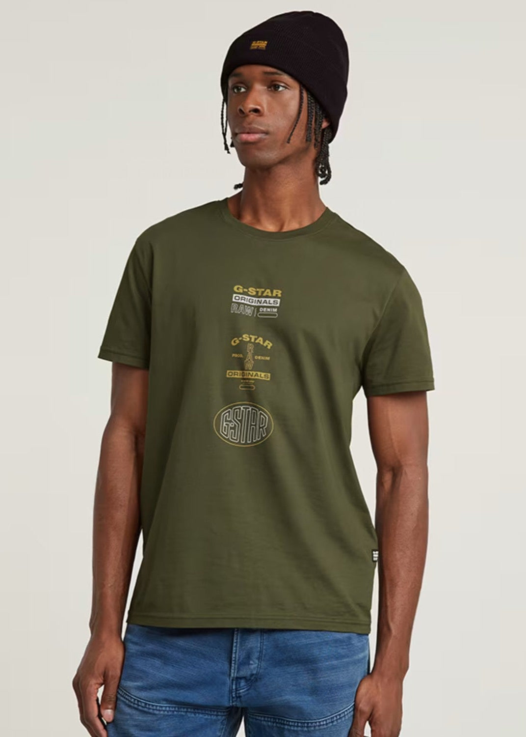G-STAR MULTI ORIGINALS T-shirt - Shadow Olive