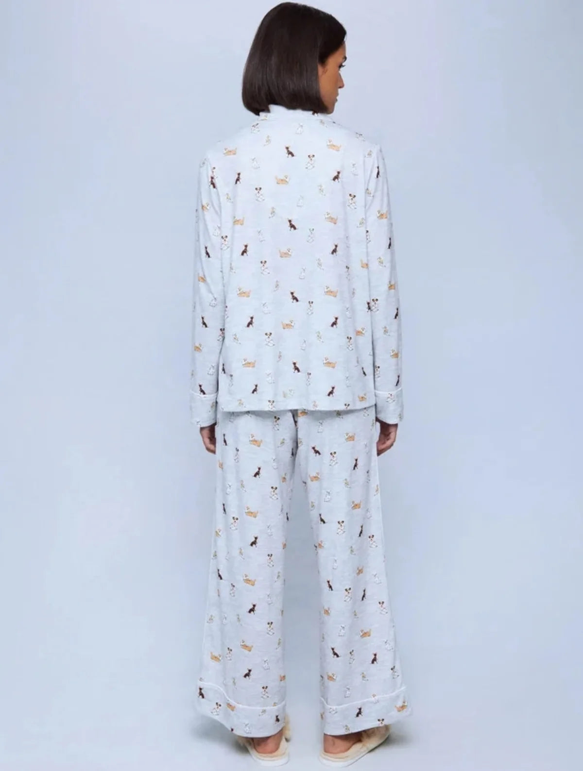 Splendid Flora Pillow Soft PJ Set in Twinkling Dogs