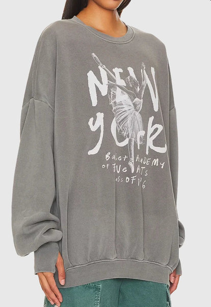 The Laundry Room NY Ballet Jump Jumper Gravity Grey