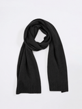 Autumn Cashmere Lofty Cashmere Scarf in Black