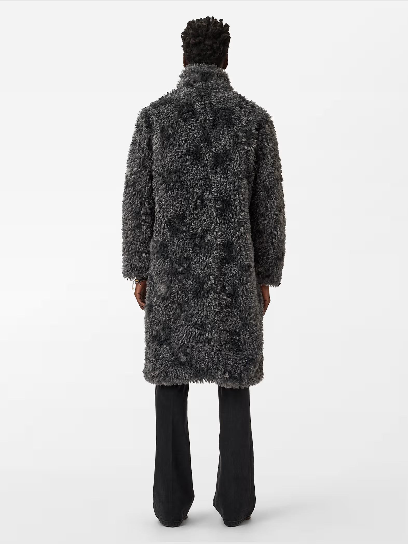 John Varvatos Ace Faux Fur Coat - Sting Ray