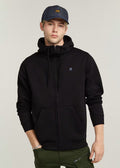G-STAR Premium Core Hooded Zip Sweater - Black