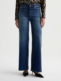 AG Saige Mid-Rise Wide Leg in 14 Years Bluegrass