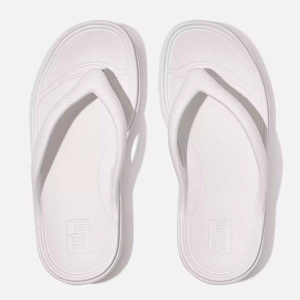 FitFlop RELIEFF Recovery Toe-Post Sandals in Urban White