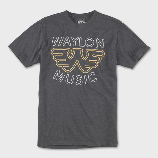 American Needle Red Label Tee - Waylon Jennings