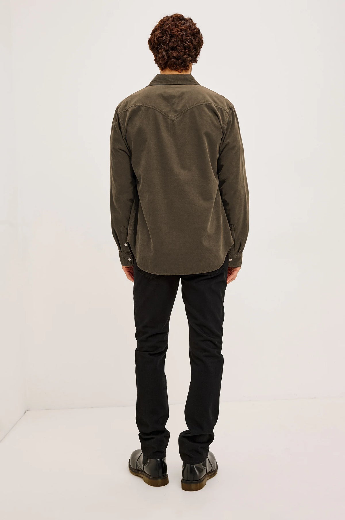 Rails Men's Roy Western Corduroy Shirt - Acacia