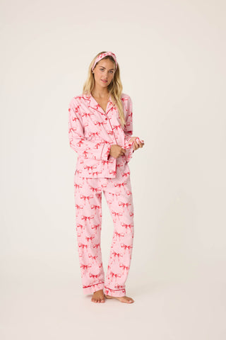 PJ Salvage Flannels PJ Set in Candy Pink