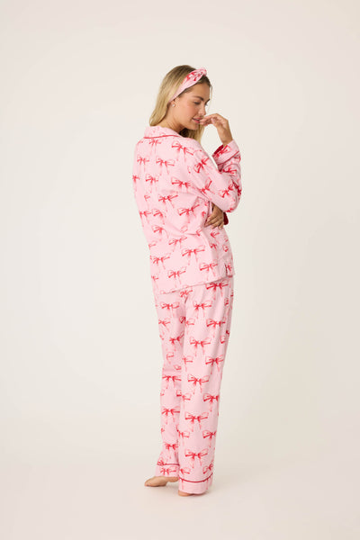 PJ Salvage Flannels PJ Set in Candy Pink