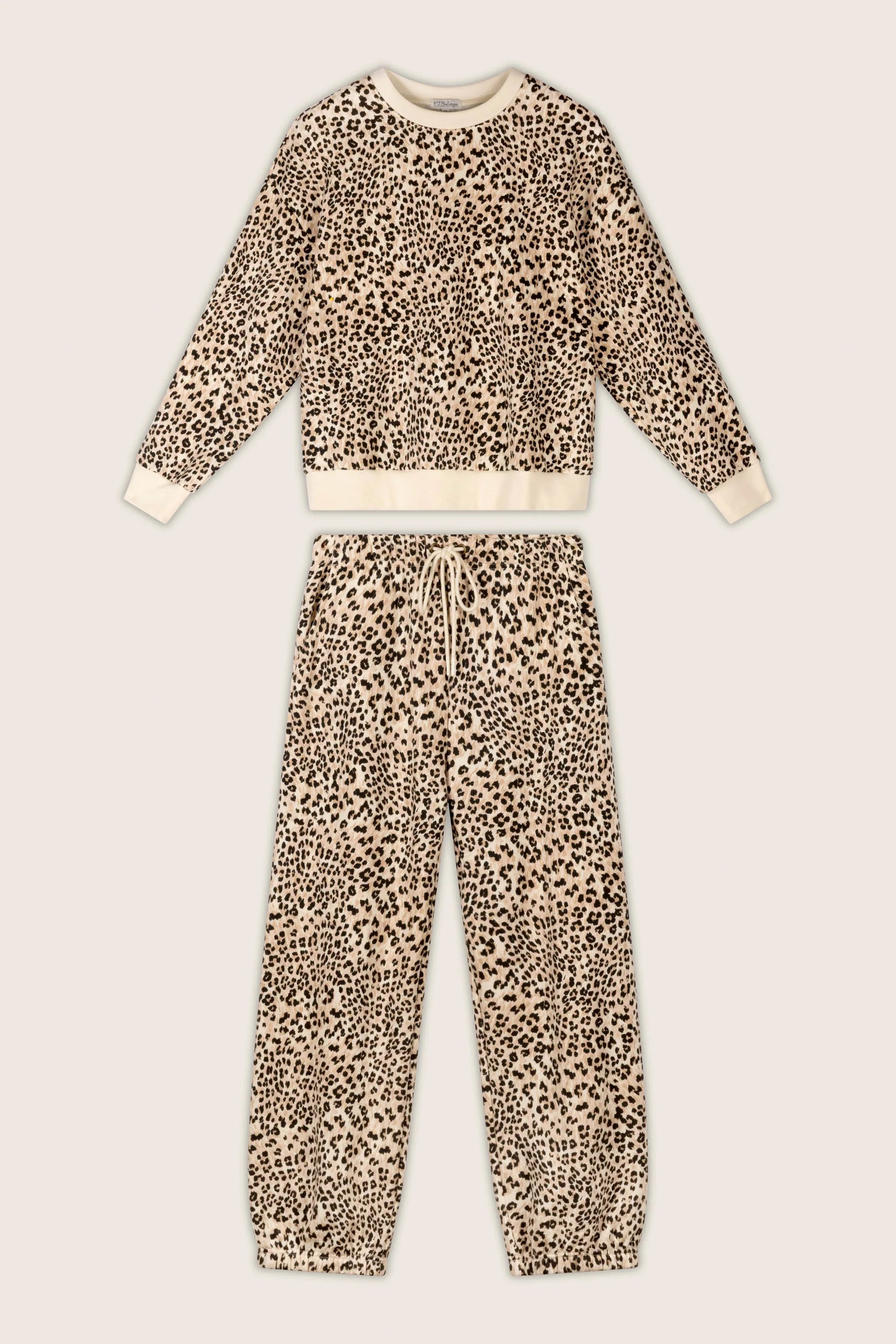 PJ Salvage C'est La Vie Good Hang Banded Sweatpant in Nude