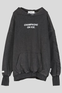 The Laundry Room Champagne on Ice Hideout Hoodie Black