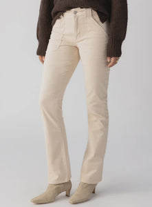 Sanctuary Hayden Corduroy bootcut in Vanilla Creme