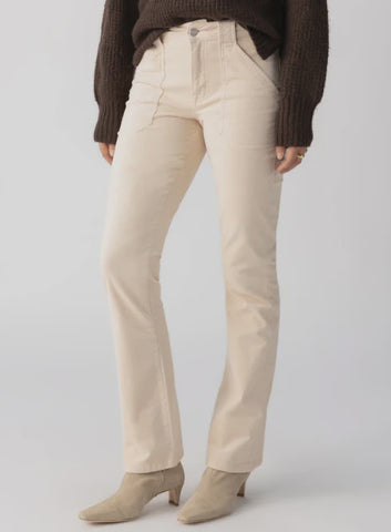 Sanctuary Hayden Corduroy bootcut in Vanilla Creme