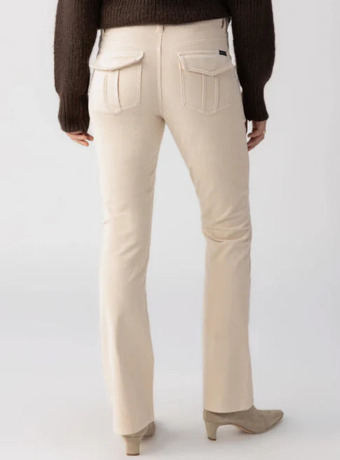 Sanctuary Hayden Corduroy bootcut in Vanilla Creme