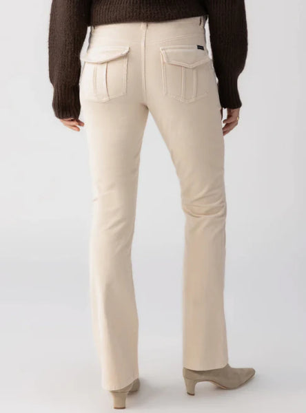 Sanctuary Hayden Corduroy bootcut in Vanilla Creme