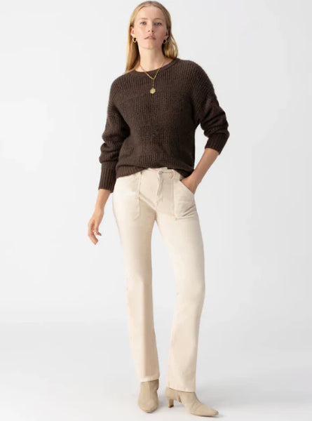 Sanctuary Hayden Corduroy bootcut in Vanilla Creme