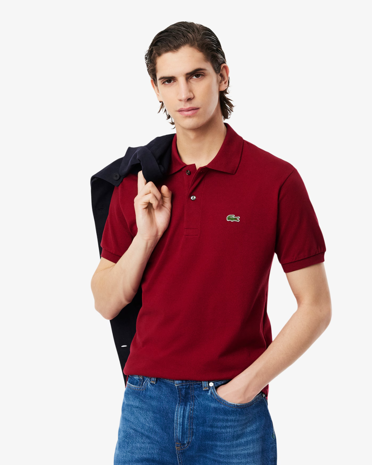 Lacoste L1212 Classic Fit Polo - Bordeaux