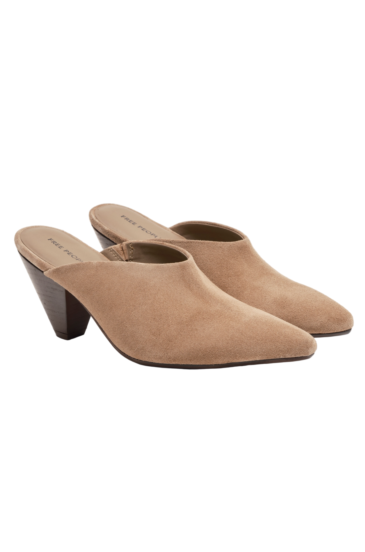 Free People Stellar Mule in faded Saddle Suede